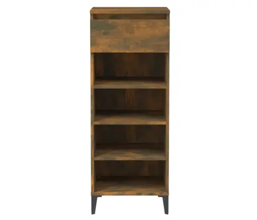 Apavu Plaukts, Ozolkoka Krāsa, 40X36X105 Cm, Inženierijas Koks Vidaxl