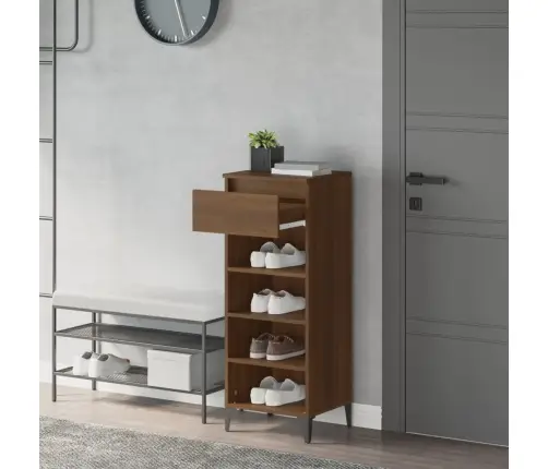 Lentyna Batams, Ruda Ąžuolo, 40X36X105cm Apdirbta Mediena