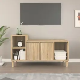 Tv Skapītis, Ozolkoka Krāsa, 100X35X55 Cm, Inženierijas Koks Vidaxl