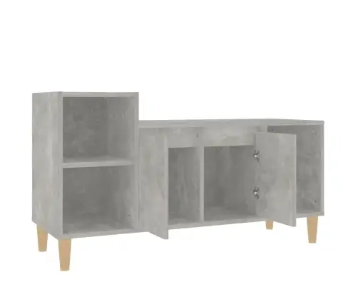 Televizoriaus Spintelė, Betono Pilka, 100X35X55cm Mediena