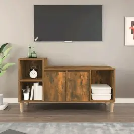 Tv Skapītis, Ozolkoka Krāsa, 100X35X55 Cm, Inženierijas Koks Vidaxl