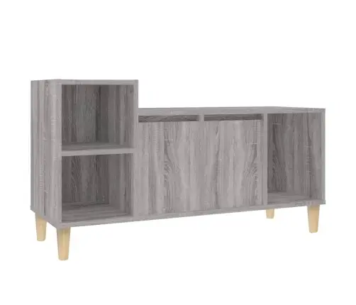 Tv Skapītis, Pelēcīgs, 100X35X55 Cm, Inženierijas Koks Vidaxl