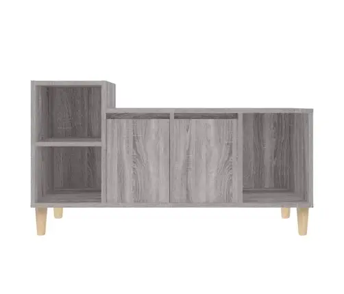 Tv Skapītis, Pelēcīgs, 100X35X55 Cm, Inženierijas Koks Vidaxl