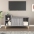 Tv Skapītis, Pelēcīgs, 100X35X55 Cm, Inženierijas Koks Vidaxl