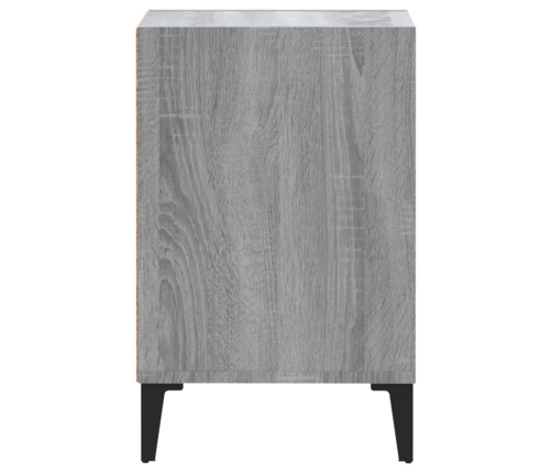 Tv Skapītis, Pelēcīgs, 100X35X55 Cm, Inženierijas Koks Vidaxl