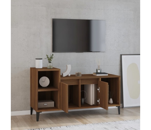 Tv Skapītis, Ozolkoka Krāsa, 100X35X55 Cm, Inženierijas Koks Vidaxl
