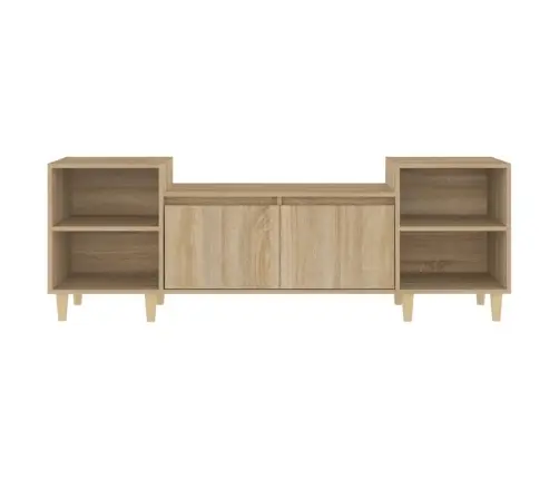 Tv Skapītis, Ozolkoka Krāsa, 160X35X55 Cm, Inženierijas Koks Vidaxl