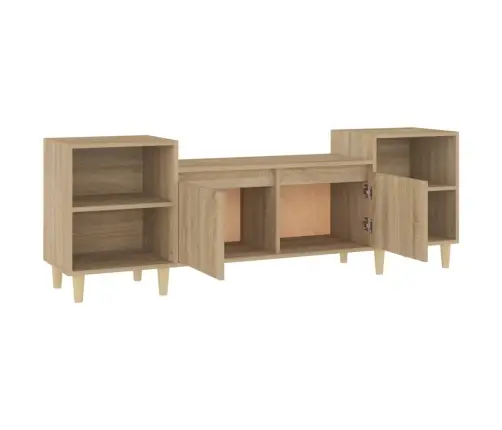 Tv Skapītis, Ozolkoka Krāsa, 160X35X55 Cm, Inženierijas Koks Vidaxl