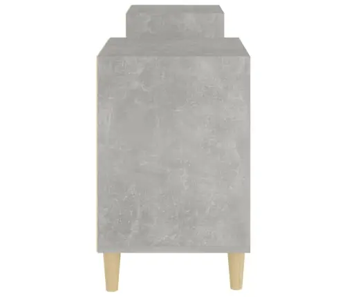 Tv Skapītis, Betona Pelēks, 160X35X55 Cm, Inženierijas Koks Vidaxl