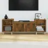 Telerikapp, Suitsutatud Tamm, 160X35X55 cm Tehispuit