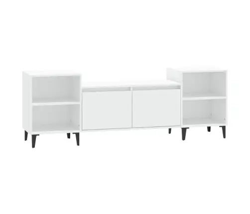 Telerikapp, Valge, 160 X 35 X 55 cm Tehispuit Telerikapp, Valge, 160 X 35 X 55 cm Tehispuit