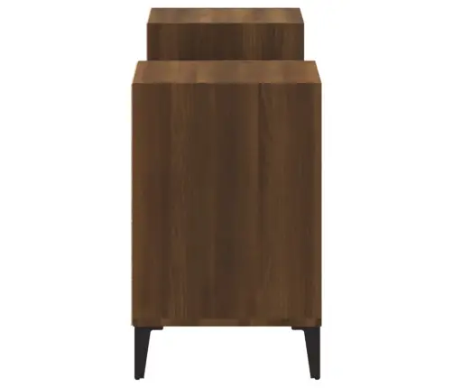 Telerikapp, Pruun Tamm, 160X35X55 cm Tehispuit