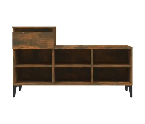 Apavu Plaukts, Ozolkoka Krāsa, 102X36X60 Cm, Inženierijas Koks Vidaxl