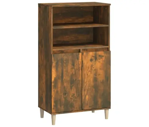 Augstais Skapītis, Koka Krāsa, 60X36X110 Cm, Inženierijas Koks Vidaxl