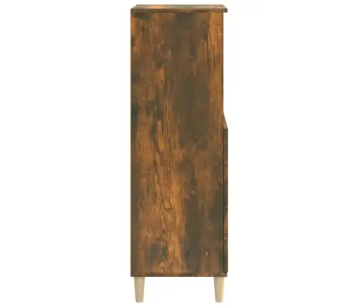 Augstais Skapītis, Koka Krāsa, 60X36X110 Cm, Inženierijas Koks Vidaxl