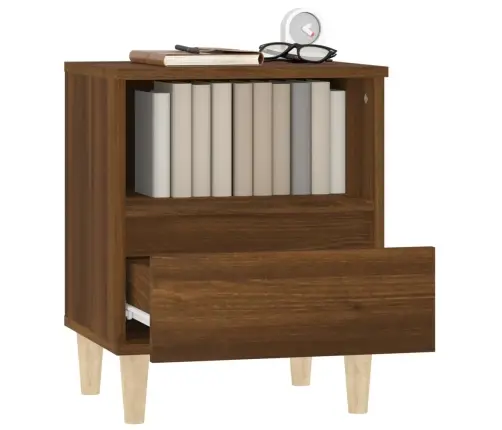 Naktsskapītis, Ozolkoka Krāsa, 40X35X50 Cm Vidaxl Naktsskapītis, Ozolkoka Krāsa, 40X35X50 Cm Vidaxl