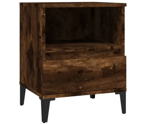 Naktsskapīši, 2 Gab., Ozolkoka Krāsa, 40X35X50 Cm Vidaxl