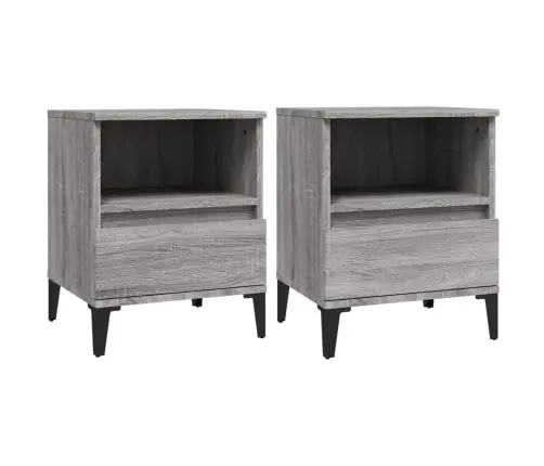 Öökapid 2 Tk, Hall Sonoma Tamm, 40 X 35 X 50 Cm