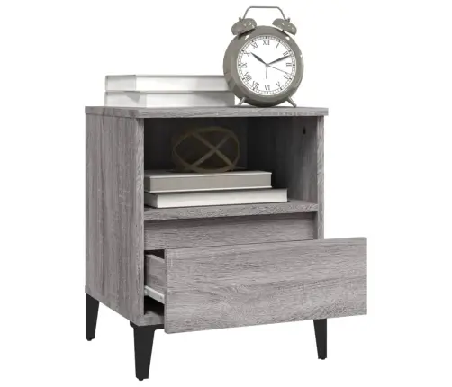 Öökapid 2 Tk, Hall Sonoma Tamm, 40 X 35 X 50 Cm