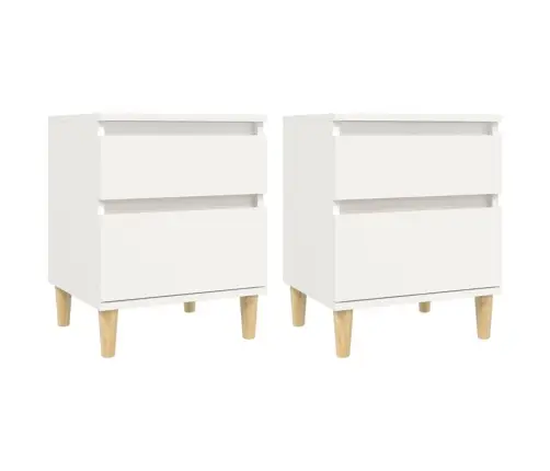Öökapid 2 Tk, Valge, 40 X 35 X 50 Cm