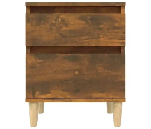 Öökapid 2 Tk, Suitsutatud Tamm, 40 X 35 X 50 Cm