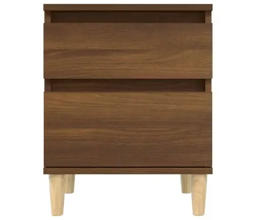 Öökapid 2 Tk, Pruun Tamm, 40 X 35 X 50 Cm