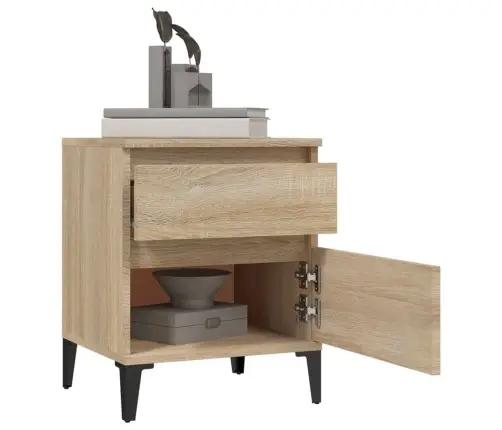 Öökapid 2 Tk, Sonoma Tamm, 40 X 35 X 50 Cm