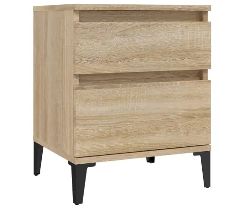 Öökapid 2 Tk, Sonoma Tamm, 40 X 35 X 50 Cm