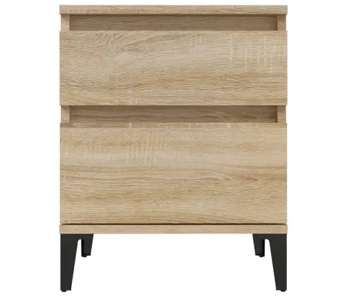 Öökapid 2 Tk, Sonoma Tamm, 40 X 35 X 50 Cm