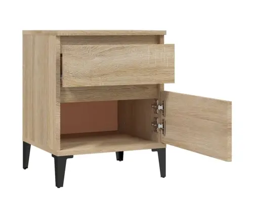 Öökapid 2 Tk, Sonoma Tamm, 40 X 35 X 50 Cm