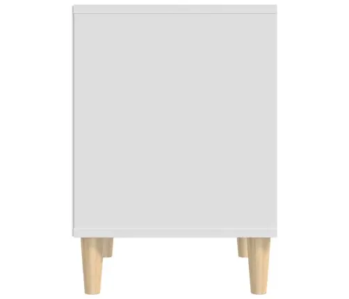 Naktsskapīši, 2 Gab., Balti, 40X35X50 Cm Vidaxl