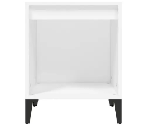 Naktsskapīši, 2 Gab., Balti, 40X35X50 Cm Vidaxl