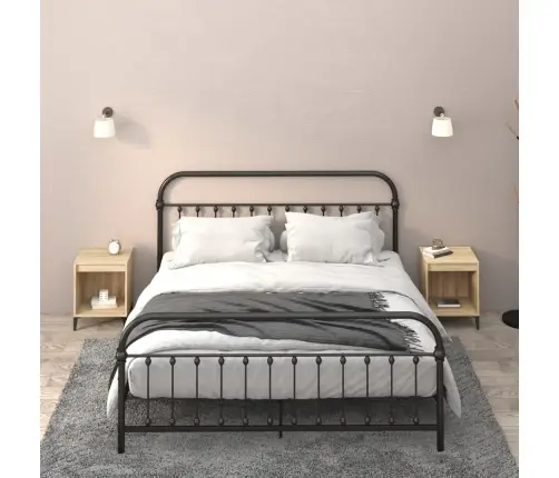 Öökapid 2 Tk, Sonoma Tamm, 40 X 35 X 50 Cm