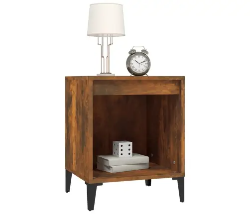 Naktsskapīši, 2 Gab., Ozolkoka Krāsa, 40X35X50 Cm Vidaxl