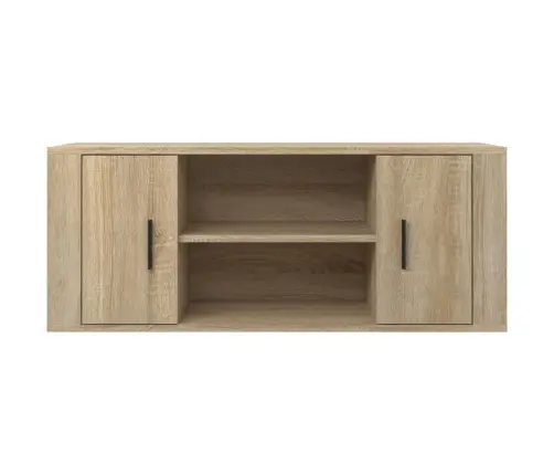 Tv Skapītis, Ozolkoka Krāsa, 100X35X40 Cm, Inženierijas Koks Vidaxl