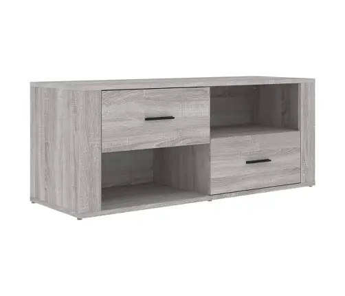 Telerikapp, Hall Sonoma Tamm, 100 X 35 X 40 cm Tehispuit