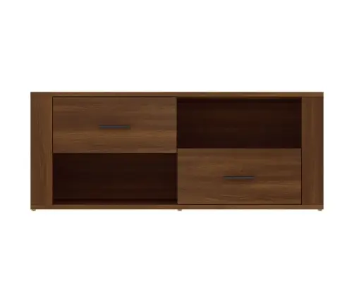 Tv Skapītis, Ozolkoka Krāsa, 100X35X40 Cm, Inženierijas Koks Vidaxl