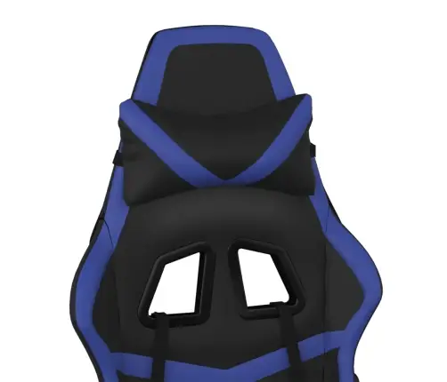 Datorspēļu Krēsls, Melna Un Zila Mākslīgā Āda Vidaxl