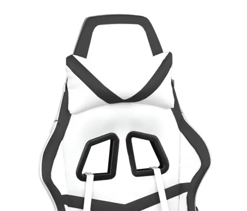 Žaidimų Kėdė, Baltos Ir Juodos Spalvos, Dirbtinė Oda