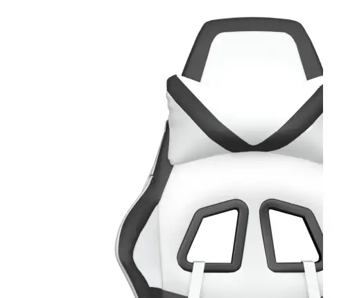 Žaidimų Kėdė, Baltos Ir Juodos Spalvos, Dirbtinė Oda