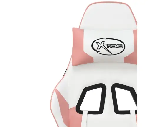 Žaidimų Kėdė, Baltos Ir Rožinės Spalvos, Dirbtinė Oda