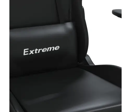 Mänguritool Jalatoega Must, Kunstnahk