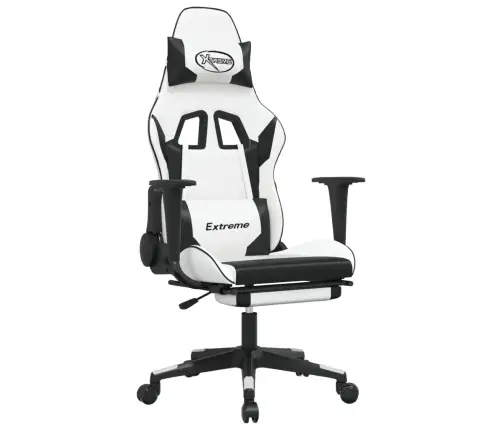 Mänguritool Jalatoega, Valge Ja Must, Kunstnahk