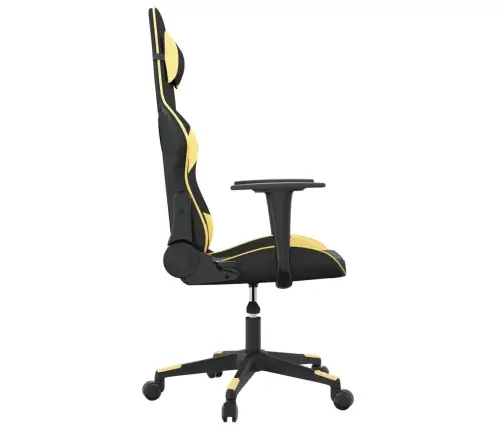 Žaidimų Kėdė, Juodos Ir Auksinės Spalvos, Dirbtinė Oda