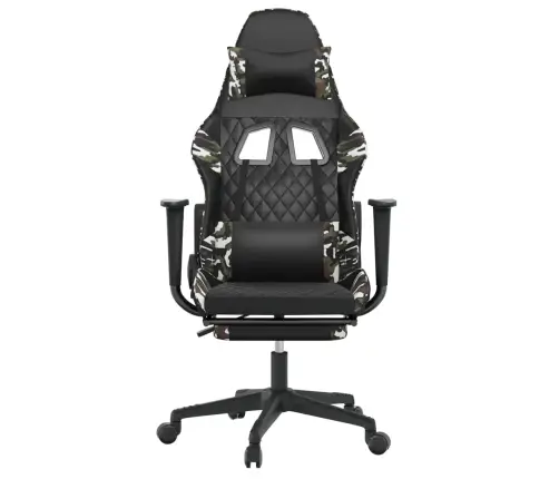 Mänguritool Jalatoega, Must Ja Kamuflaaž, Kunstnahk