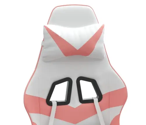 Žaidimų Kėdė, Baltos Ir Rožinės Spalvos, Dirbtinė Oda