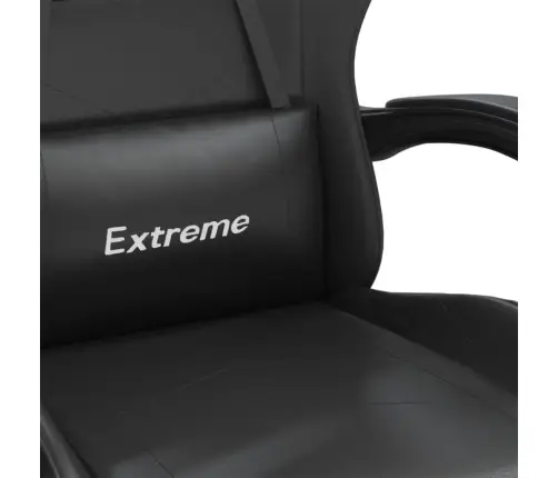 Mänguritool Jalatoega Must, Kunstnahk