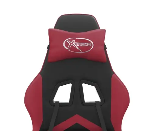 Mänguritool Jalatoega, Must Ja Veinipunane, Kunstnahk