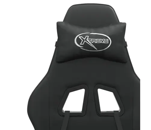 Mänguritool Jalatoega Must, Kunstnahk