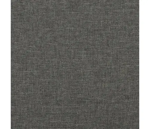 Gultas Rāmis Bez Matrača, Tumši Pelēks, 120X200 Cm, Audums Vidaxl